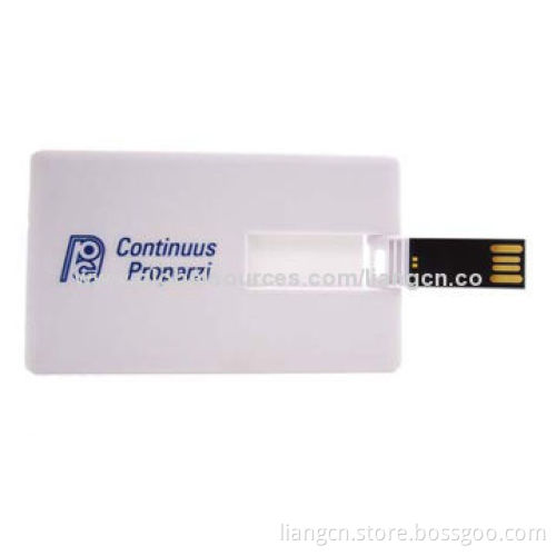Card-shaped USB Flash Drive